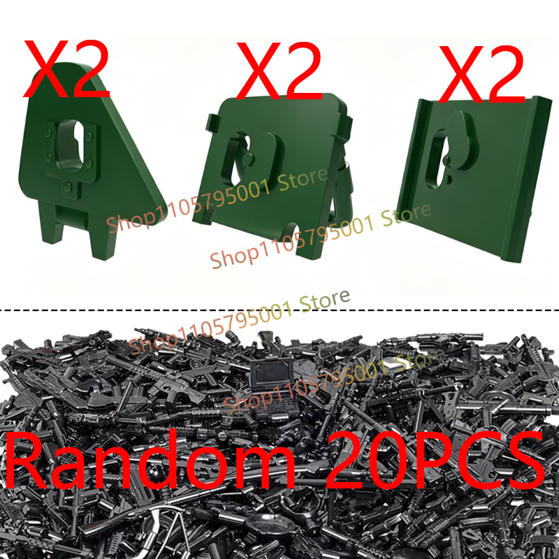MOC Militär-Bausteine Zubehör  – 3D Printing Lego Bricks Bewertung und Preis